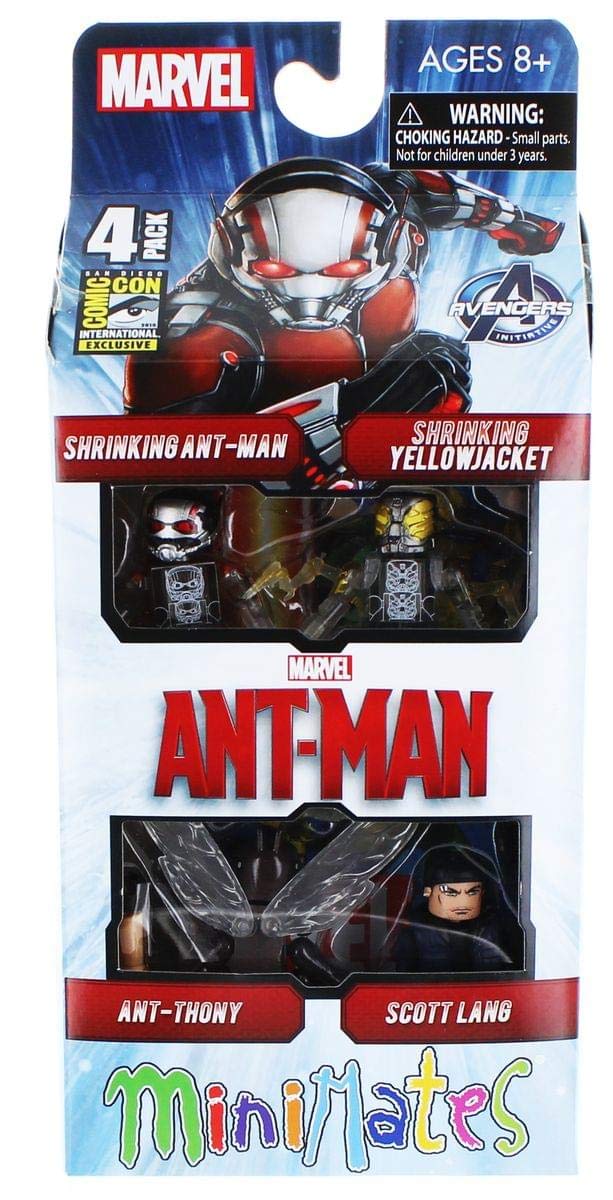 Amazon.com: DIAMOND SELECT TOYS Marvel Ant-Man Minimates Box Set